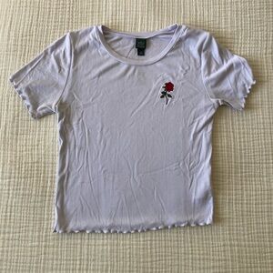 wild fable Rose Crop Top